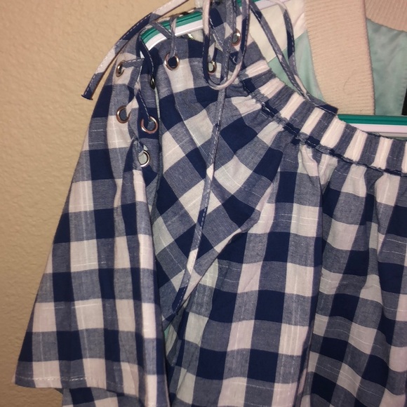 Plaid blouse - Picture 3 of 5
